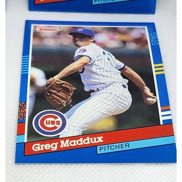 1990 Leaf Inc. Cubs Collectible Vintage Series 1 Trading Card Bundle - Picture 4 of 10
